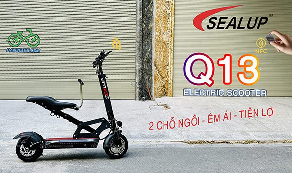 xe điện scooter sealup q13 chính hãng