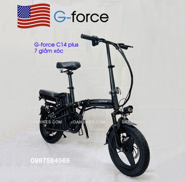 xe đạp điện gấp gọn g force c14 plus