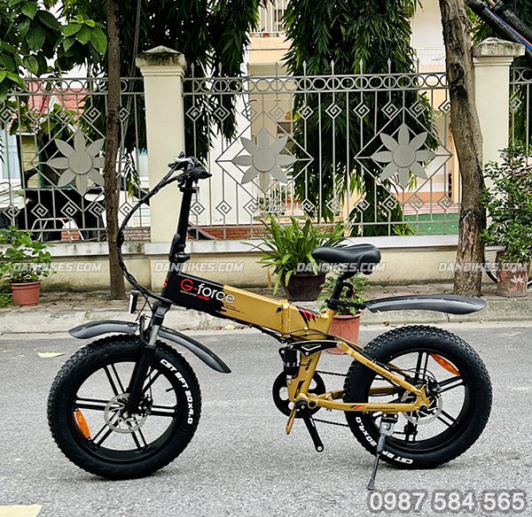xe đạp điện g-force t41 thể thao địa hình, thiết kế gấp gọn (750w)