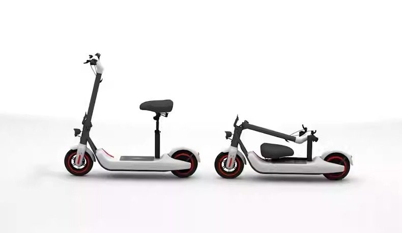 xe scooter điện bremer v10 đa năng, gấp gọn