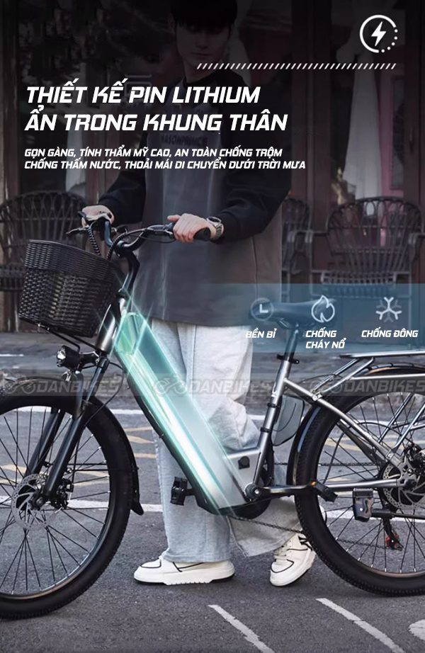 Xe Đạp Điện Trợ Lực Phoenix C1 16 3 1