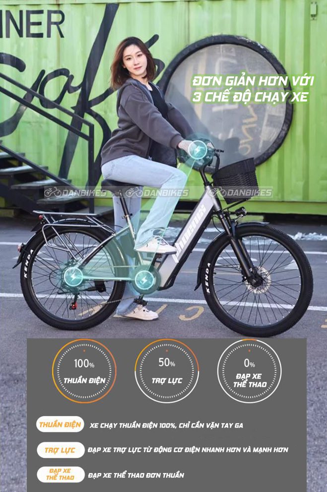 Xe Đạp Điện Trợ Lực Phoenix C1 14 5 1