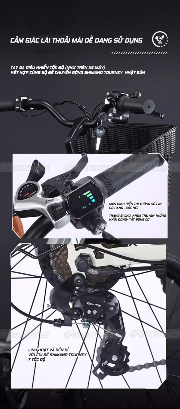 Xe Đạp Điện Trợ Lực Phoenix C1 12 6 1