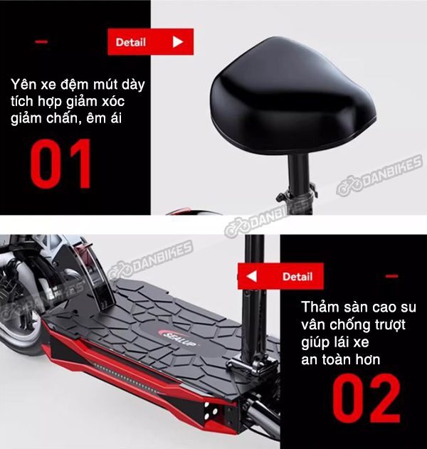 Xe Scooter Điện Gấp Gọn Sealup Q28 11 11