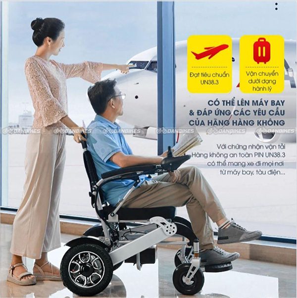 Xe Lăn Điện Thông Minh Huweishen Hws488 | Xe Điện Người Già An Toàn, Bền Bỉ Có Thể Gấp Gọn, Điều Khiển Từ Xa, Hàng Chính Hãng 35 11