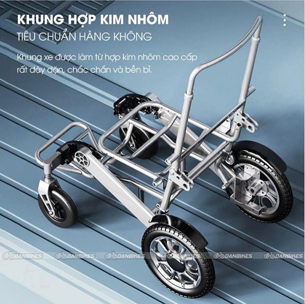 Xe Lăn Điện Thông Minh Huweishen Hws488 | Xe Điện Người Già An Toàn, Bền Bỉ Có Thể Gấp Gọn, Điều Khiển Từ Xa, Hàng Chính Hãng 22 15