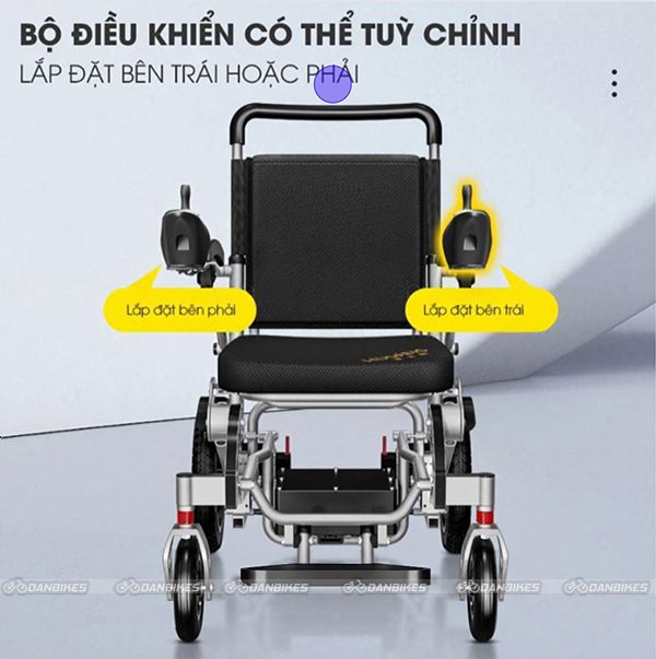 Xe Lăn Điện Thông Minh Huweishen Hws488 | Xe Điện Người Già An Toàn, Bền Bỉ Có Thể Gấp Gọn, Điều Khiển Từ Xa, Hàng Chính Hãng 21 17