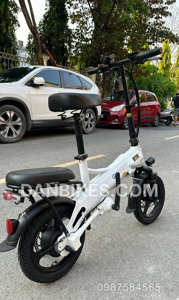 XE ĐẠP ĐIỆN GẤP GỌN G-FORCE G14 TRUYỀN ĐỘNG TRỤC (KHÔNG XÍCH) BẢN ĐẦY ĐỦ CÓ XI NHAN 24 TRUYỀN ĐỘNG TRỤC TRÊN XE ĐẠP ĐIỆN G FORCE G14