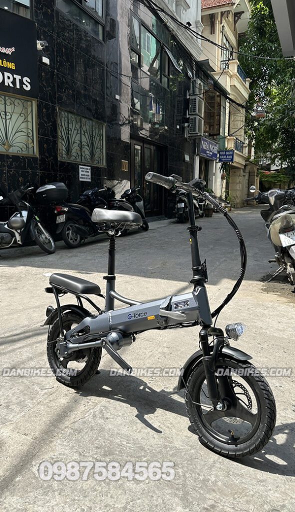XE ĐẠP ĐIỆN GẤP GỌN G-FORCE G14 TRUYỀN ĐỘNG TRỤC (KHÔNG XÍCH) BẢN ĐẦY ĐỦ CÓ XI NHAN 28 28b54a923593e5cdbc82