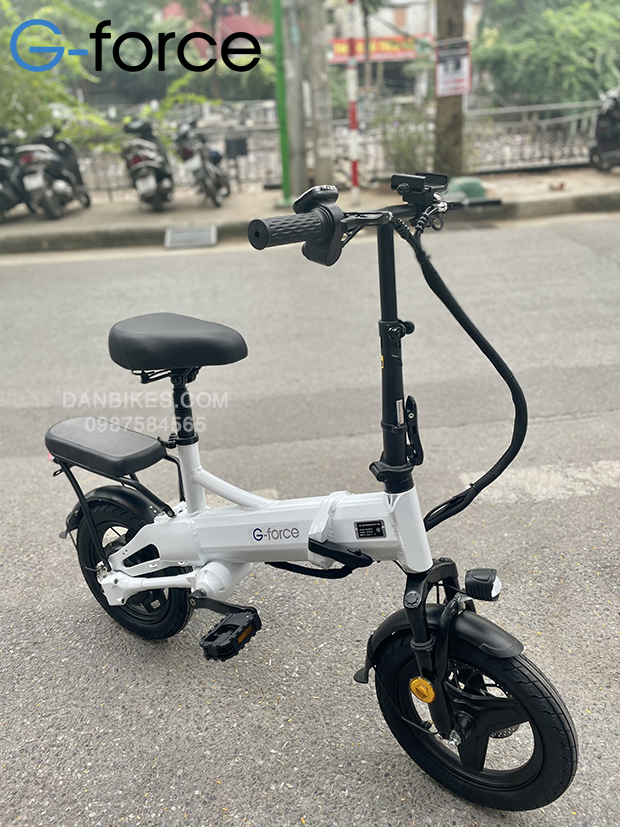 XE ĐẠP ĐIỆN GẤP GỌN G-FORCE G14 TRUYỀN ĐỘNG TRỤC (KHÔNG XÍCH) BẢN ĐẦY ĐỦ CÓ XI NHAN 20 XE ĐẠP ĐIỆN G FORCE G14
