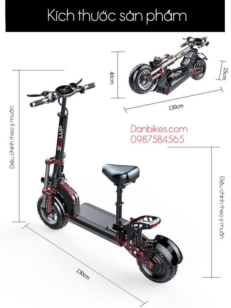 XE SCOOTER ĐIỆN SEALUP Q22