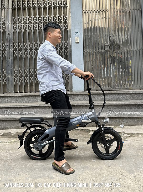 XE ĐẠP ĐIỆN GẤP GỌN G-FORCE G14 TRUYỀN ĐỘNG TRỤC (KHÔNG XÍCH) BẢN ĐẦY ĐỦ CÓ XI NHAN 13 95080ce0a732006c5923114