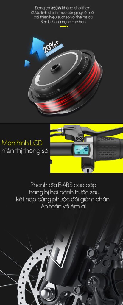 XE ĐẠP ĐIỆN THỂ THAO PHOENIX MOUNTAIN 589