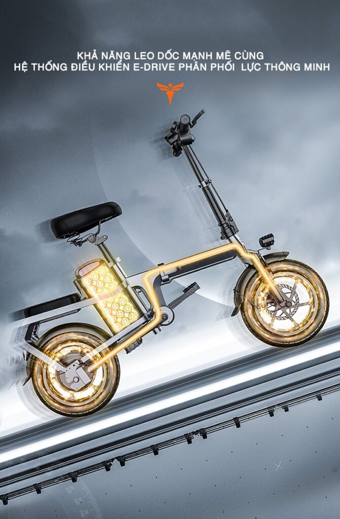XE ĐẠP ĐIỆN GẤP GỌN CAO CẤP ENGWE X5S