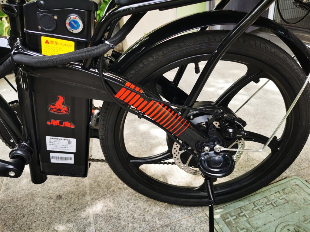 PHANH ĐĨA SAU XE ĐẠP ĐIỆN GẤP GỌN PHOENIX R20 