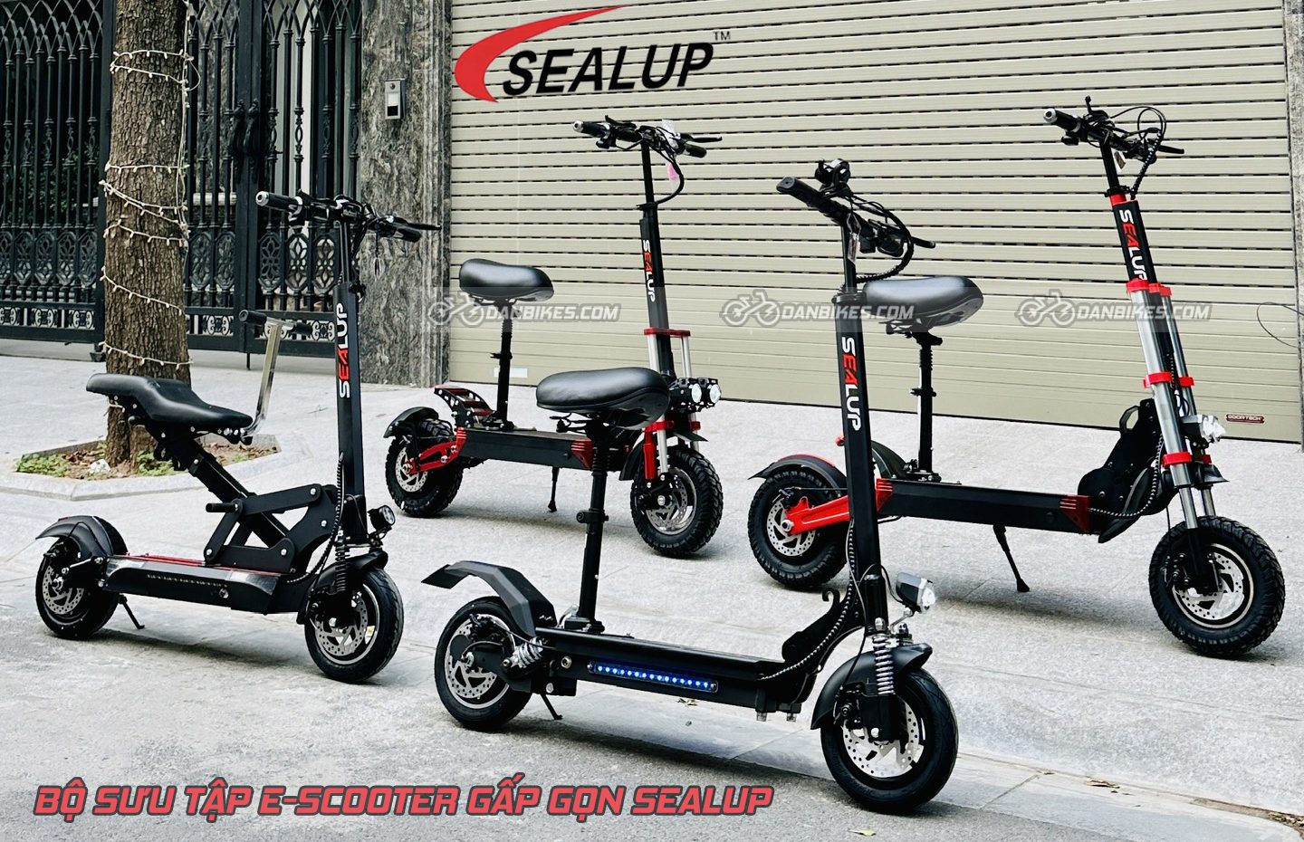 xe Scooter điện gấp gọn Sealup