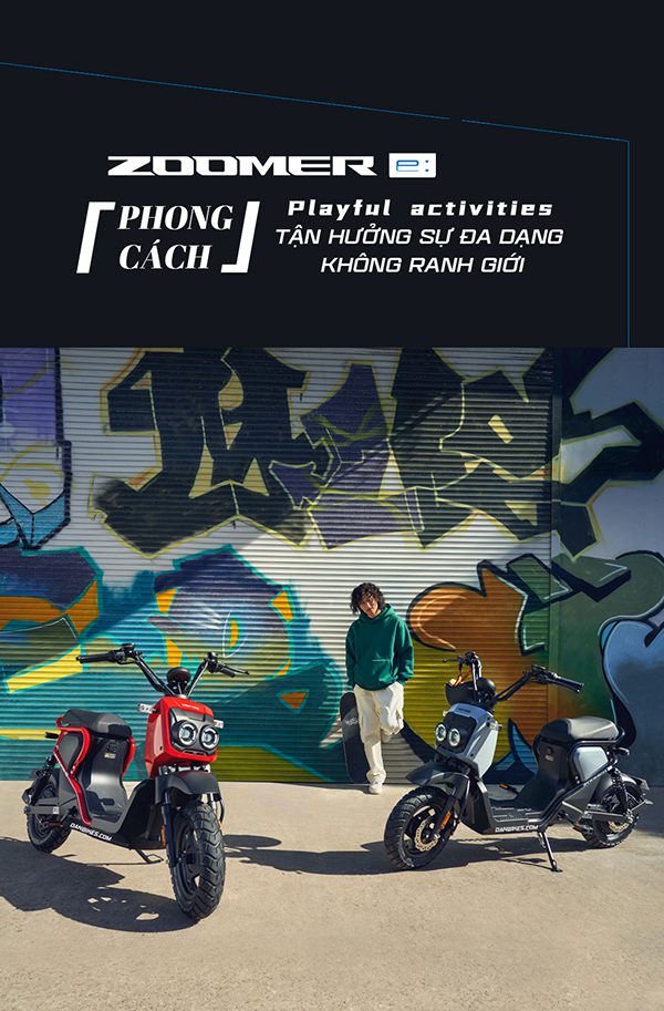 XE ĐIỆN HONDA ZOOMER E: 7 HONDA ZOOMER E