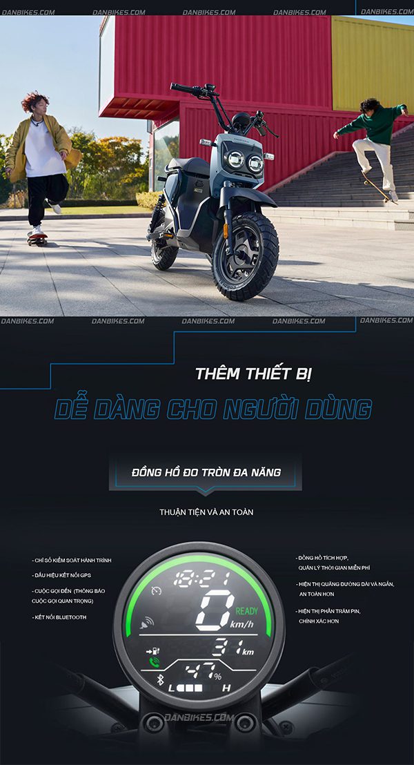 XE ĐIỆN HONDA ZOOMER E: 22 XE ĐẠP ĐIỆN HONDA ZOOMER E
