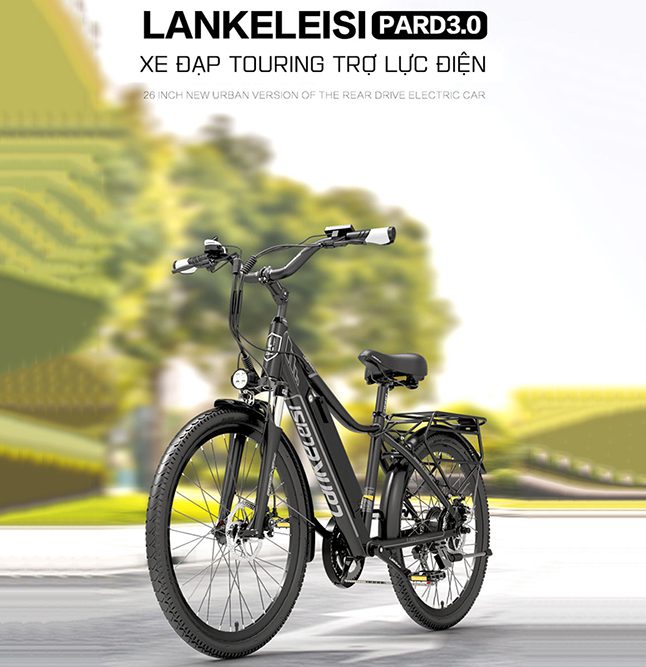 Những điều cần biết về thương hiệu xe đạp điện Lankeleisi 4 XE ĐẠP TOURING TRỢ LỰC ĐIỆN LANKELEISI PARD 3.0