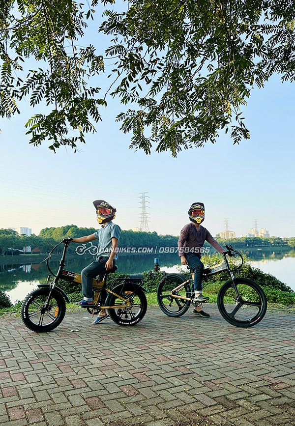 XE ĐẠP ĐIỆN G-FORCE T41 THỂ THAO ĐỊA HÌNH, THIẾT KẾ GẤP GỌN (750W) 26 Bộ đôi Xe đạp trợ lực điện G-FORCE S41 và G-FORCE T41