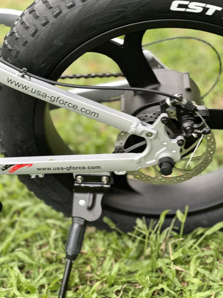 PHANH ĐĨA SAU XE ĐẠP ĐIỆN G-FORCE T41 THỂ THAO ĐỊA HÌNH, THIẾT KẾ GẤP GỌN