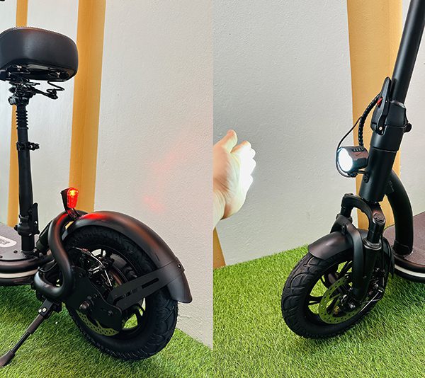 XE SCOOTER ĐIỆN BREMER S12 GẤP GỌN 11 Xe scooter điện Bremer S12 gấp gọn đa năng