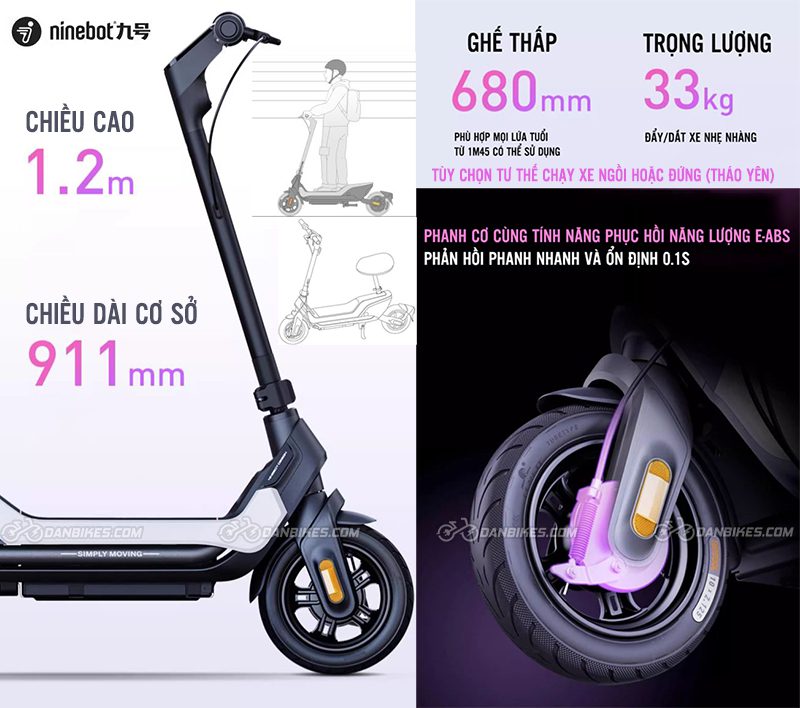 XE SCOOTER ĐIỆN NINEBOT UIFI 1 12 5463