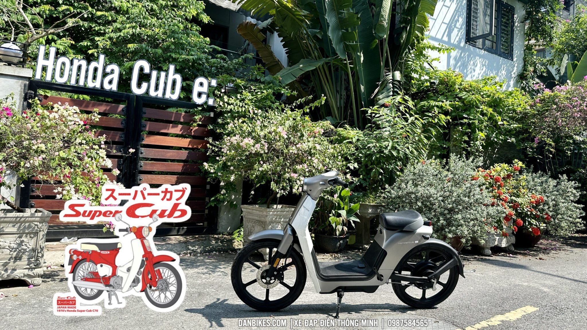 Xe điện Honda Cub e:
