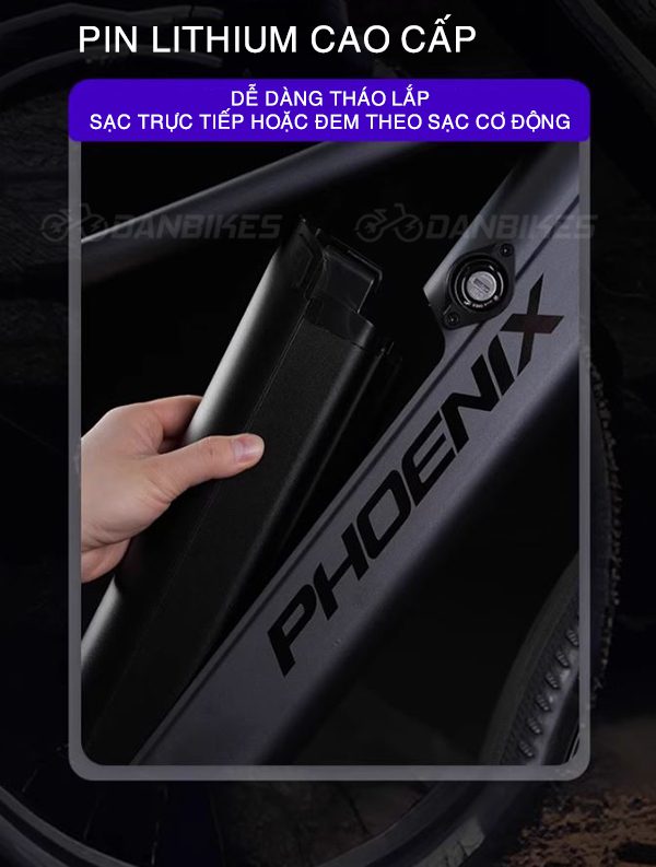 XE ĐẠP THỂ THAO TRỢ LỰC ĐIỆN PHOENIX LM SUPERNOVA 11 6