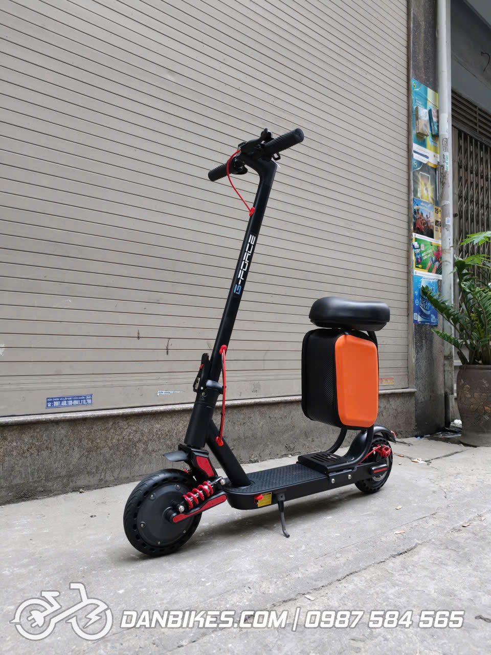 XE SCOOTER ĐIỆN G-FORCE S1 PRO 350W TRỌNG LƯỢNG NHẸ 15KG, CÓ GHẾ NGỒI 20 Xe Scooter Điện G-Force S1 Pro
