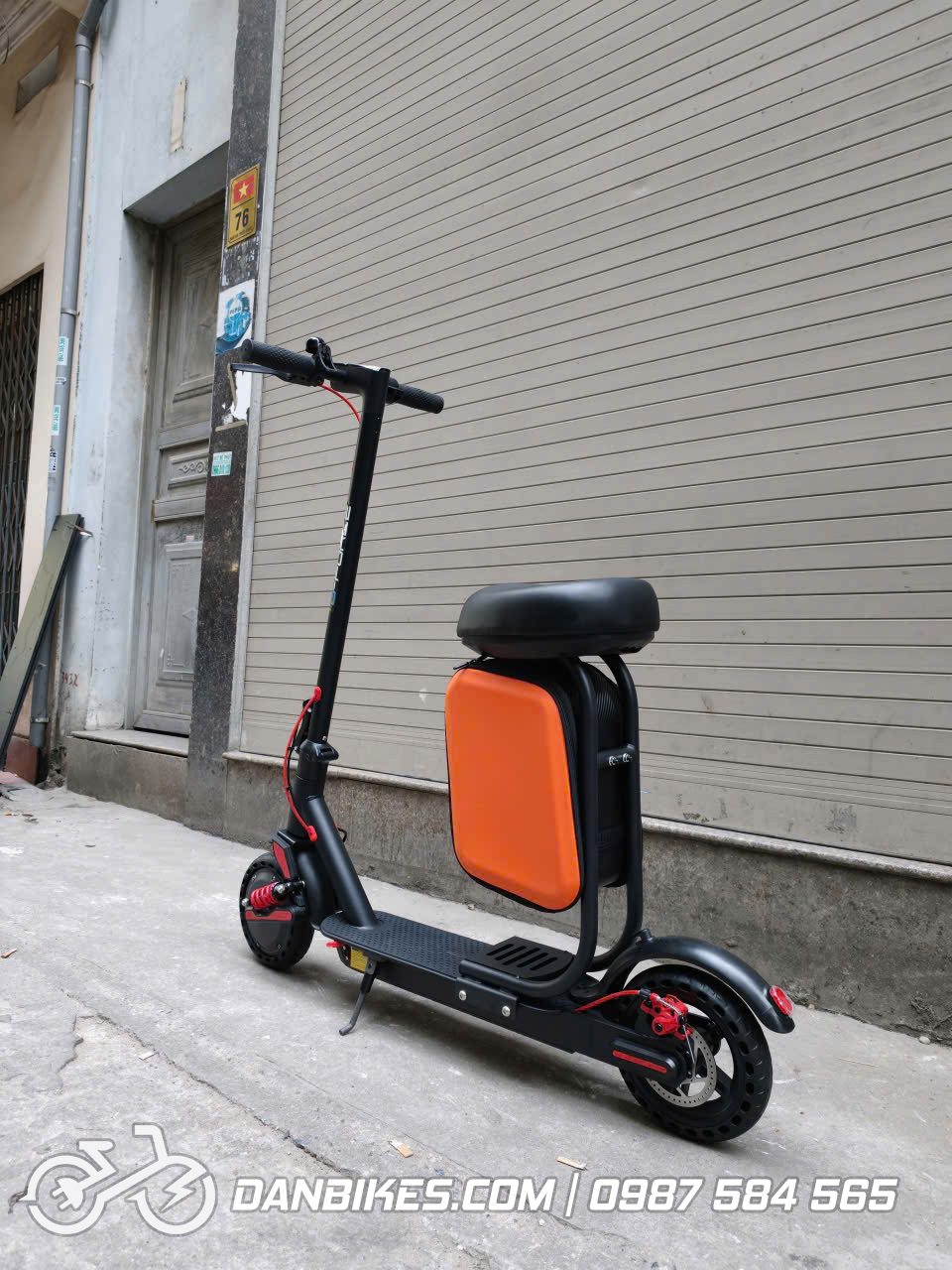 XE SCOOTER ĐIỆN G-FORCE S1 PRO 350W TRỌNG LƯỢNG NHẸ 15KG, CÓ GHẾ NGỒI 10 Xe Scooter Điện G-Force S1 Pro