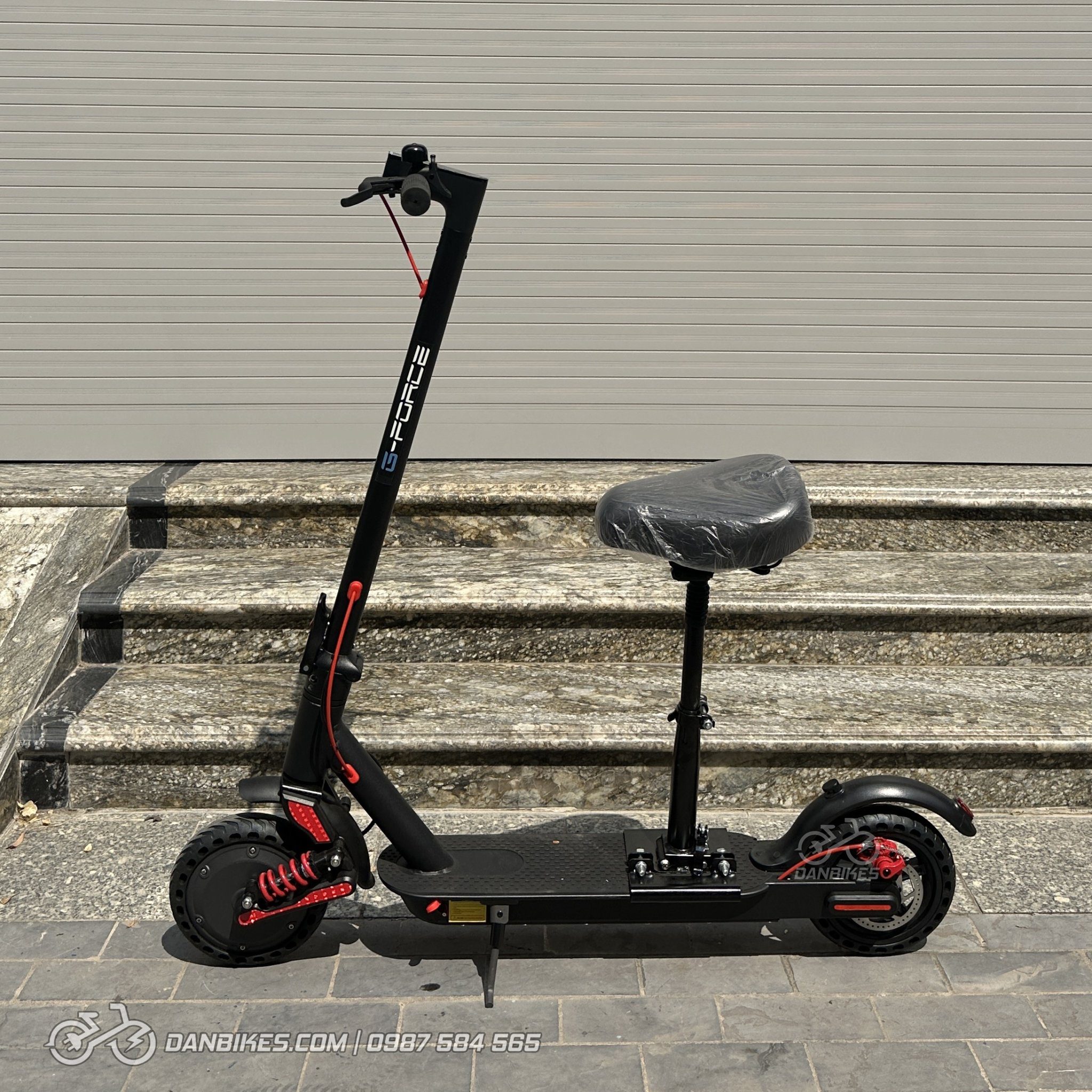 XE SCOOTER ĐIỆN G-FORCE S1 PRO 350W TRỌNG LƯỢNG NHẸ 15KG, CÓ GHẾ NGỒI 11 Xe Scooter Điện G-Force S1 Pro