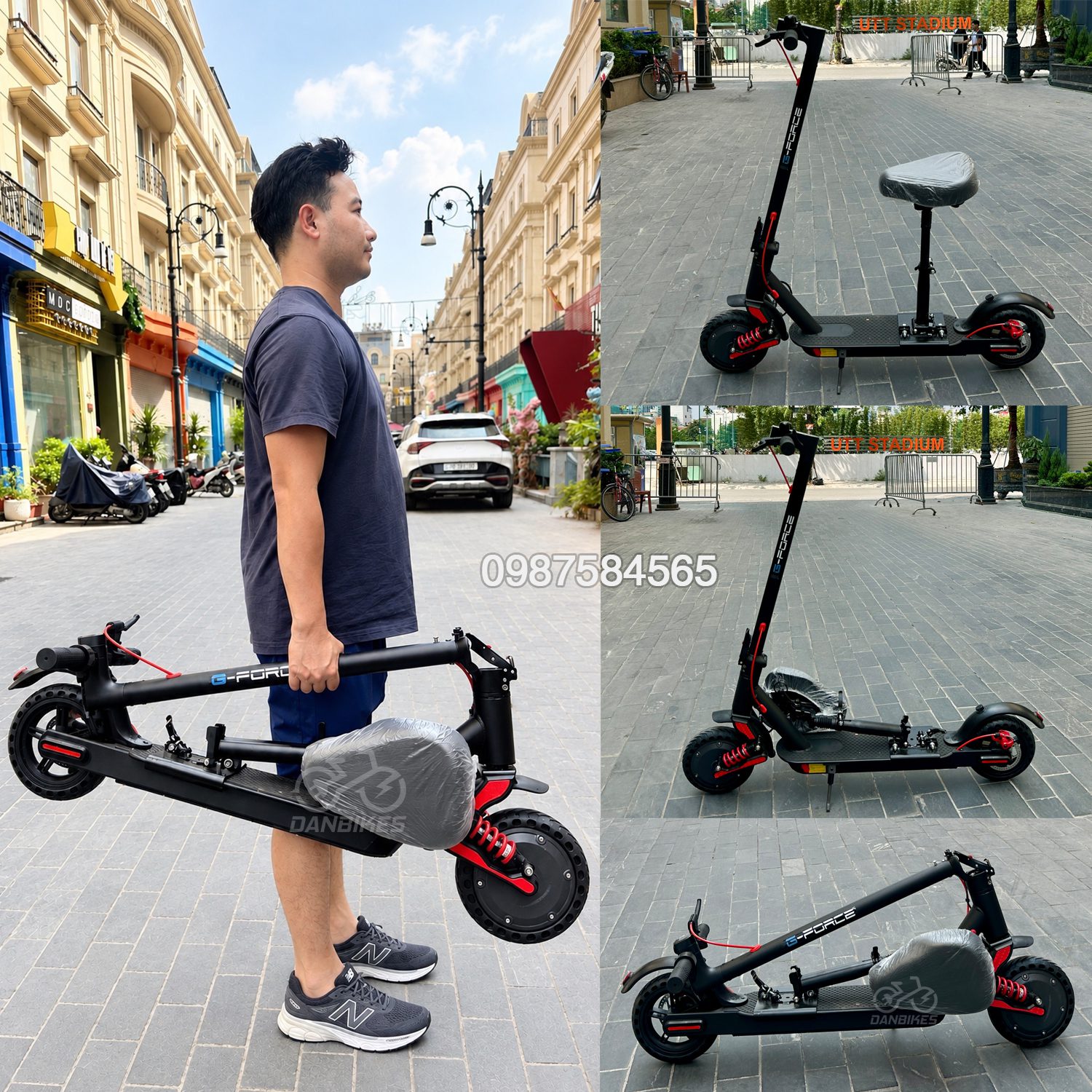 XE SCOOTER ĐIỆN G-FORCE S1 PRO 350W TRỌNG LƯỢNG NHẸ 15KG, CÓ GHẾ NGỒI 12 Untitled 1